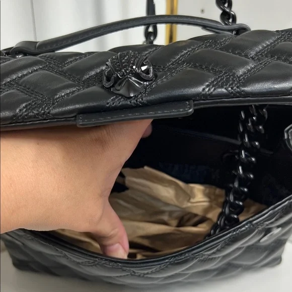 ๐ฅ๐ฅ Kurt Geiger London Kensington Quilted crossbody/ Shoulder Bag - Black - Picture 13 of 16
